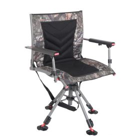 Mossy Oak Camouflage Swivel Blind Chair, L, Unisex