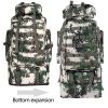 100L Large Military Camping Backpack Waterproof Camo Hiking Travel Tactical Bag